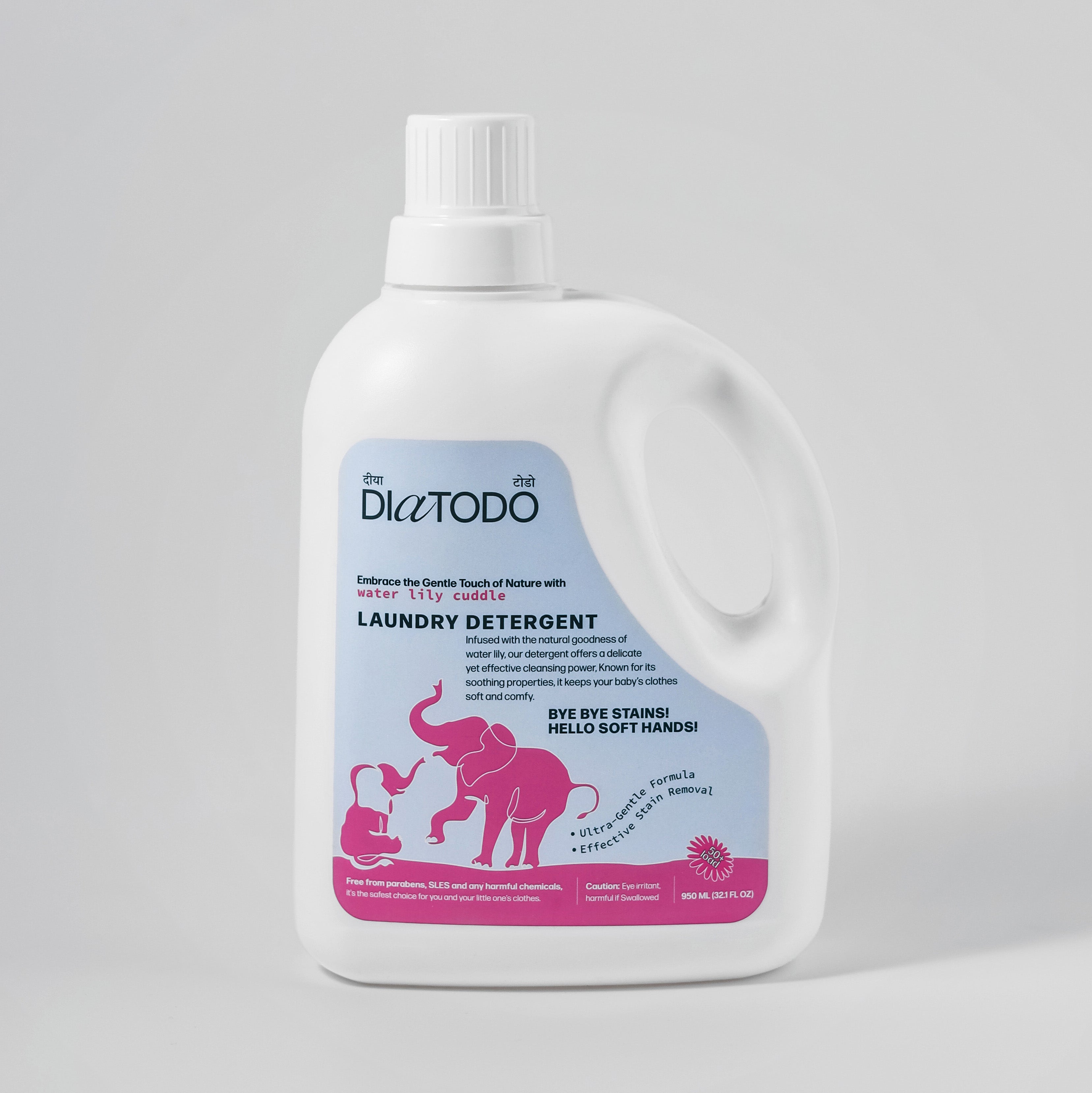 Natural laundry liquid (waterlily cuddle) frangrance